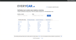 Desktop Screenshot of everycar.sk