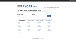 Desktop Screenshot of everycar.co.za
