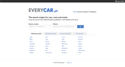 Desktop Screenshot of everycar.ph